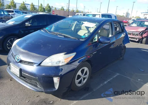 2014 Toyota Prius Two from USA, damaged, VIN JTDKN3DU2E0370561
